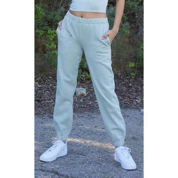 Brandy Melville Pants & Jumpsuits Brandy Melville Light Sage Green